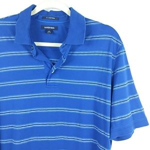 LAND'S END 100% Supima Cotton Blue Casual Shirt M